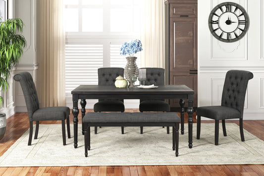 Brand New Dark espresso 6pc Dining Set