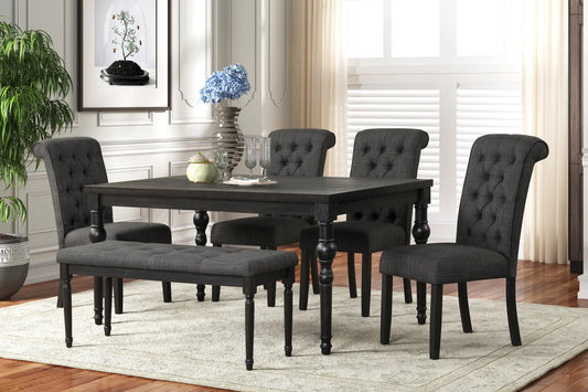 Brand New Dark espresso 6pc Dining Set