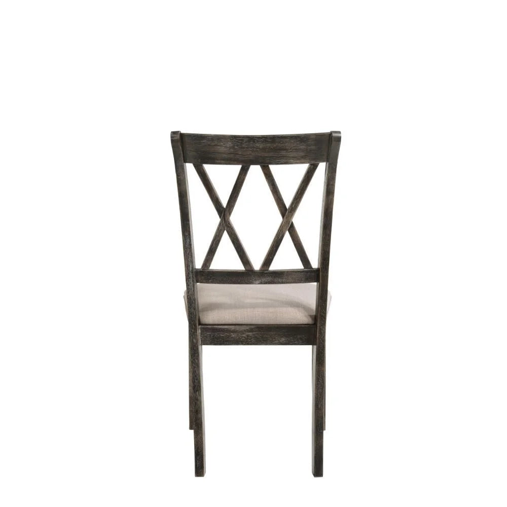 Brand New 6pc Weathered Grey Dining Set