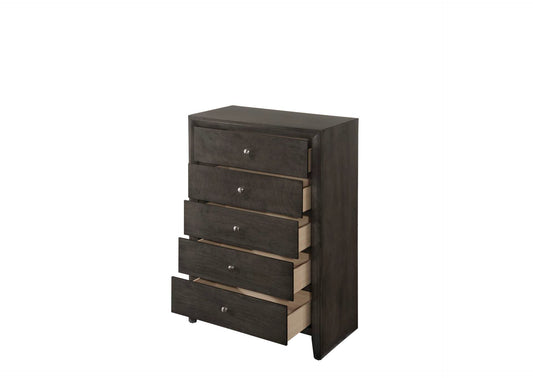 Brand New Grey Tall Chest