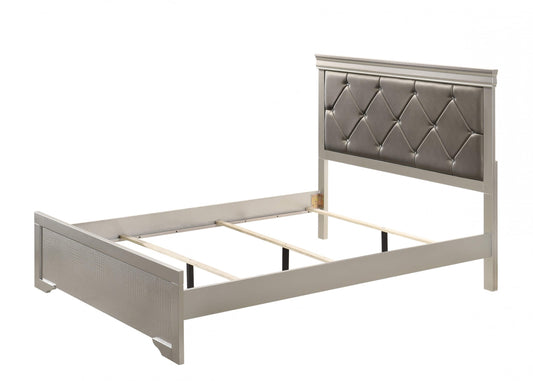 Brand New Silver Bed (4 Sizes)