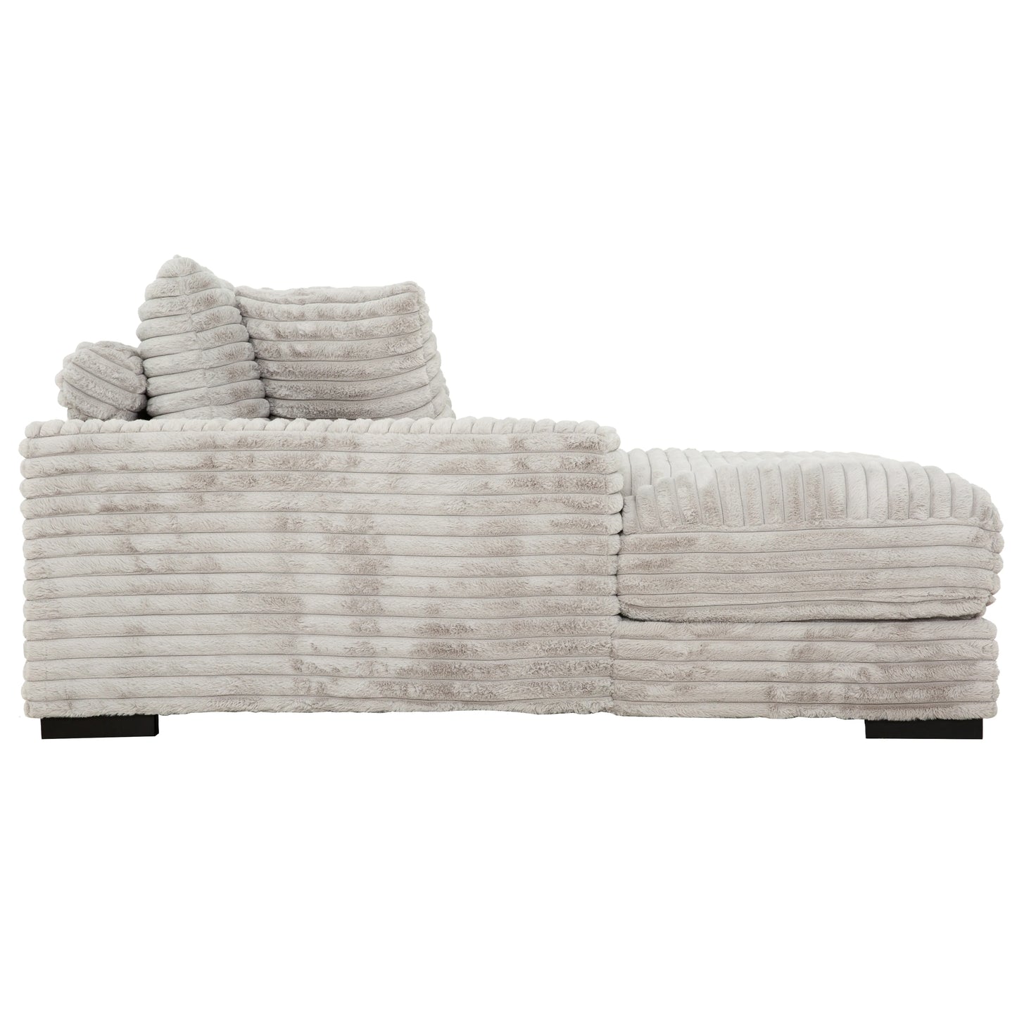 Brand New 67" Cuddler Chaise w/USB & Cupholders (2 Colors)