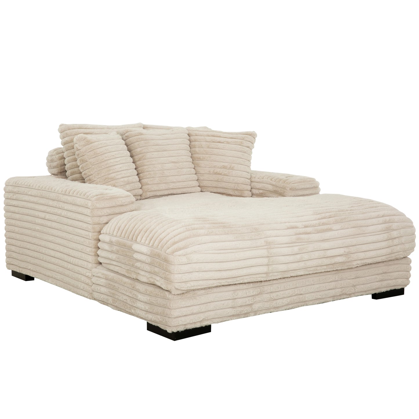 Brand New 67" Cuddler Chaise w/USB & Cupholders (2 Colors)
