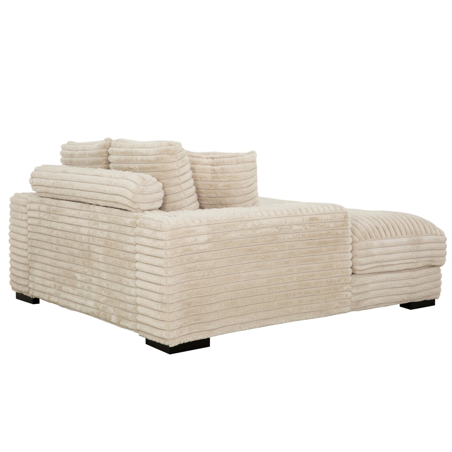 Brand New 67" Cuddler Chaise w/USB & Cupholders (2 Colors)