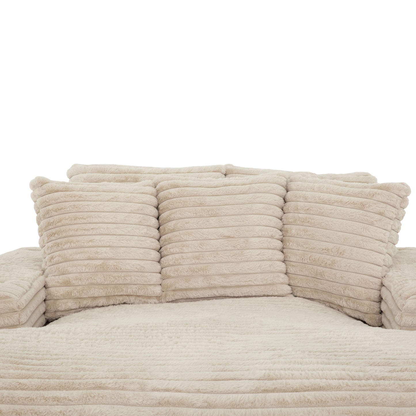 Brand New 67" Cuddler Chaise w/USB & Cupholders (2 Colors)