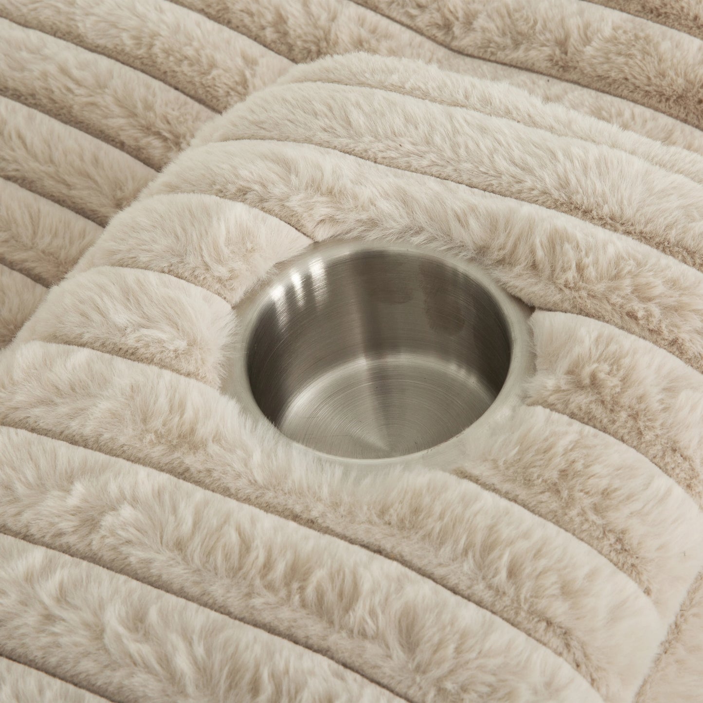 Brand New 67" Cuddler Chaise w/USB & Cupholders (2 Colors)