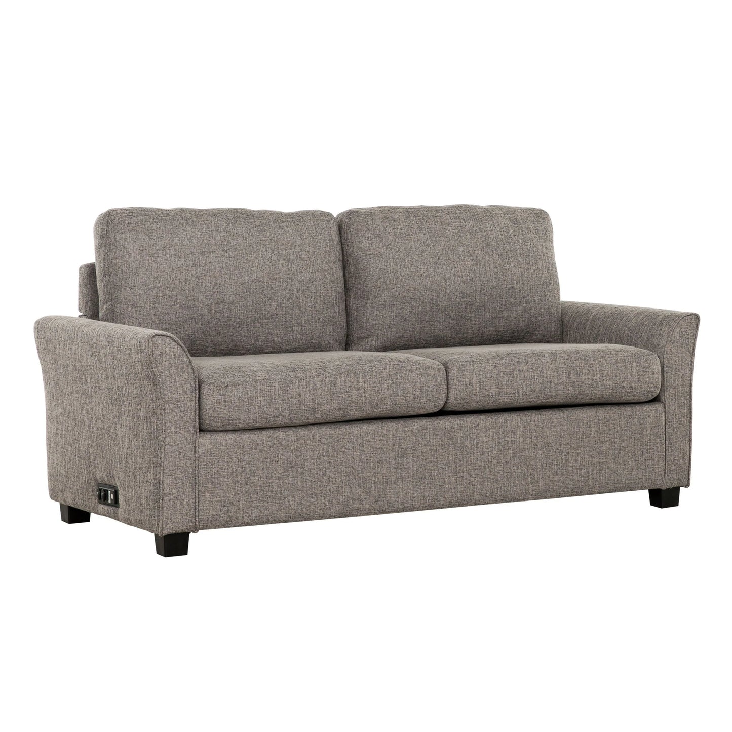 Brand New Grey Full Size Sleeper Sofa w/USB & Power Outlet