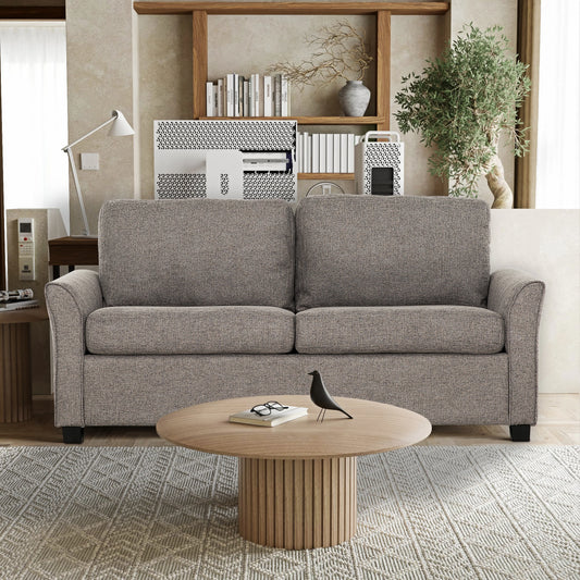 Brand New Grey Full Size Sleeper Sofa w/USB & Power Outlet