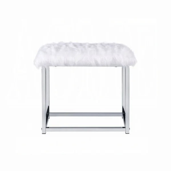 Brand New Silver Vanity w/Stool