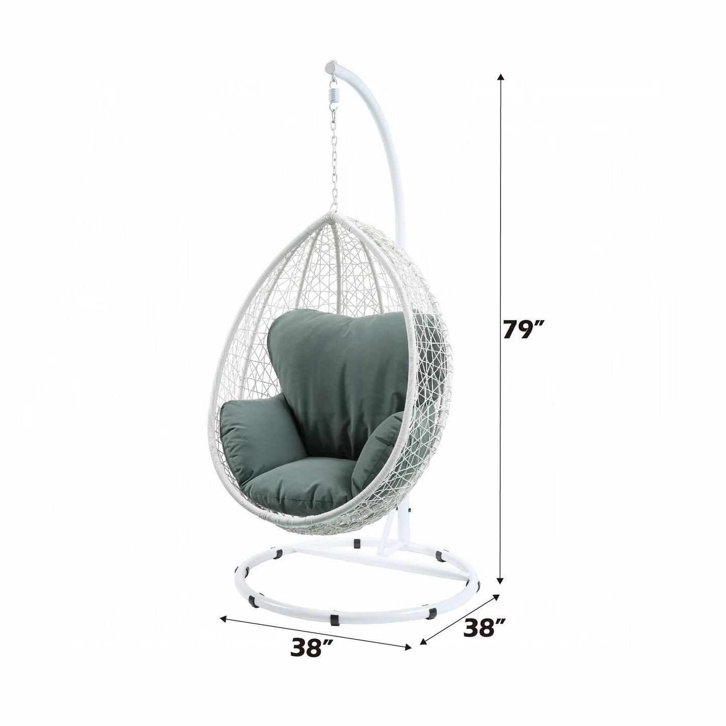 Brand New White Hanging Chair