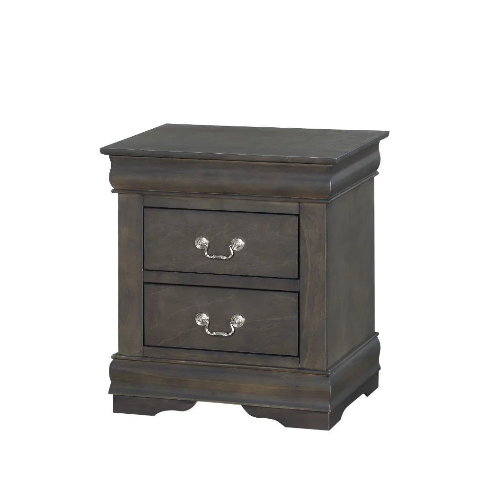 Brand New King 4pc Dark Grey Bedroom Set