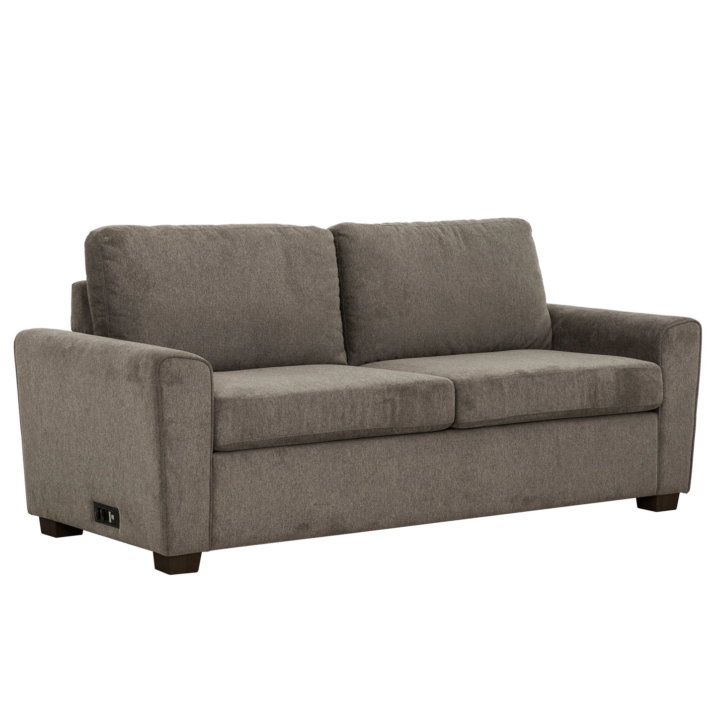 Brand New Nova Grey Queen Size Sleeper Sofa w/USB & Power Outlet