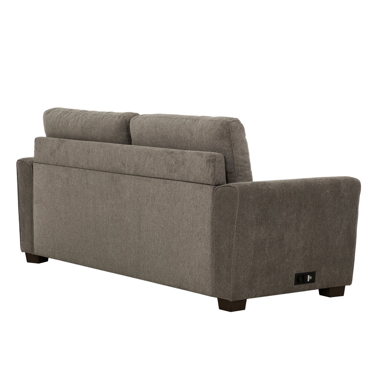 Brand New Nova Grey Queen Size Sleeper Sofa w/USB & Power Outlet