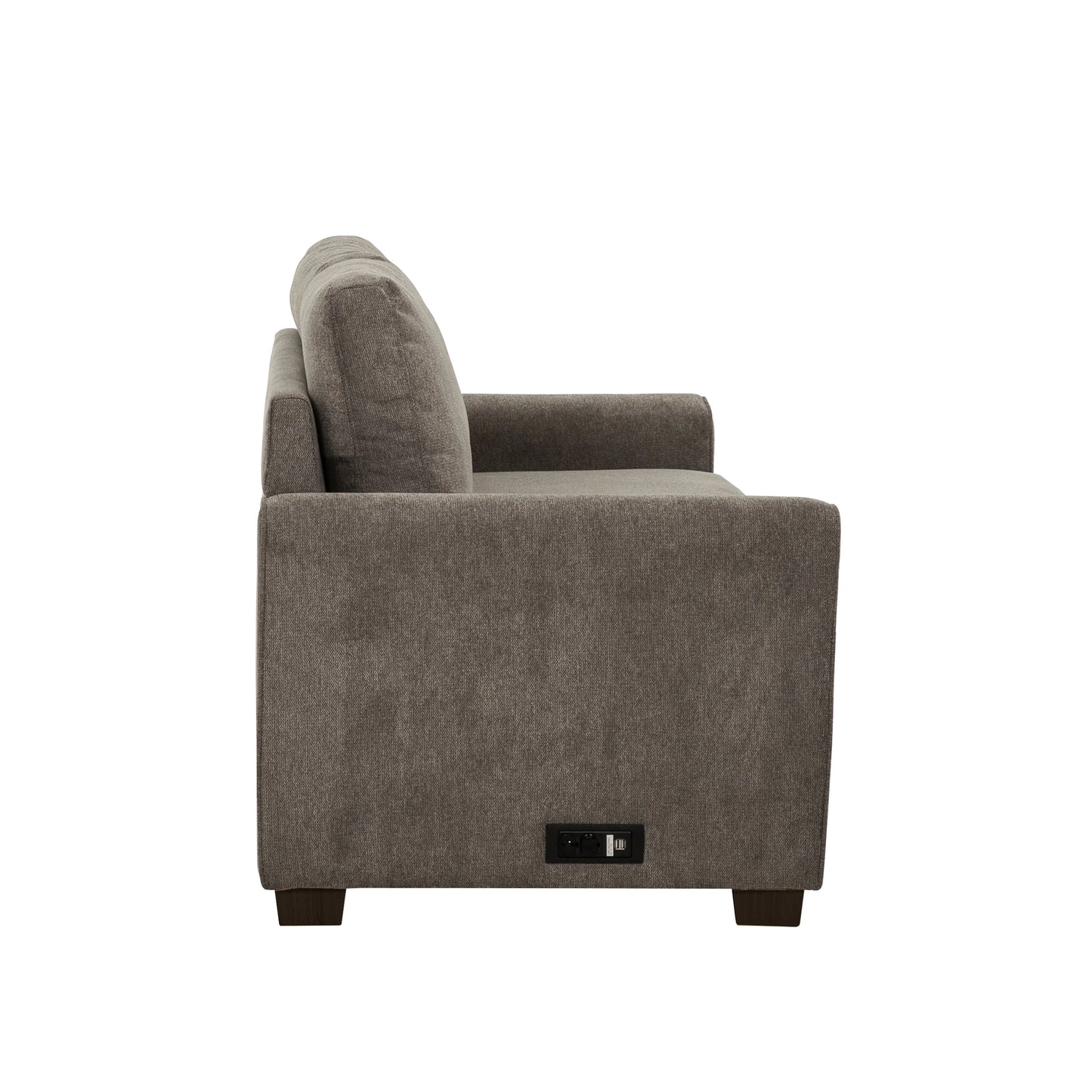 Brand New Nova Grey Queen Size Sleeper Sofa w/USB & Power Outlet
