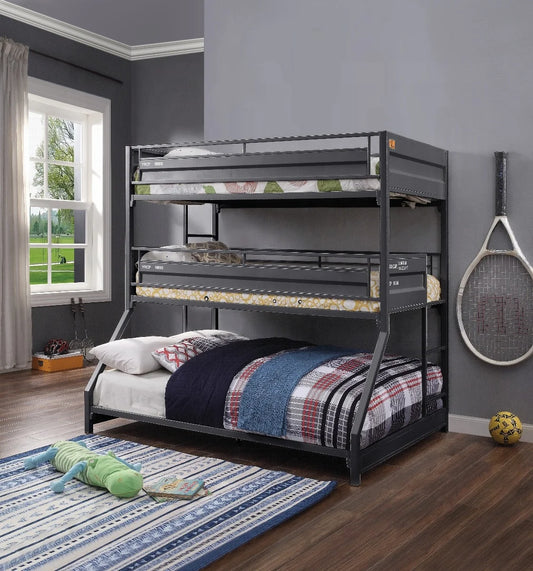 Brand New Cargo Twin/Twin/Full Bunk Bed
