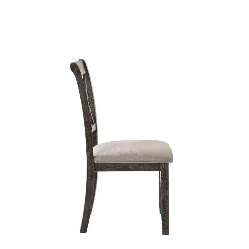 Brand New 6pc Weathered Grey Dining Set