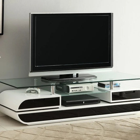 Brand New Black/White TV Stand