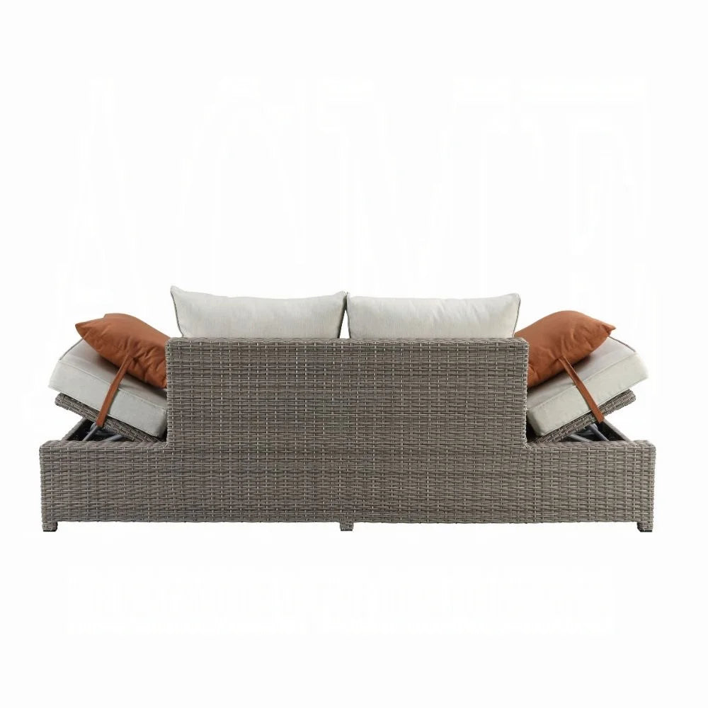 Brand New Patio Sofa W/2 Pillows & Ottoman