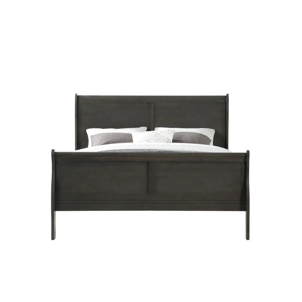 Brand New King 4pc Dark Grey Bedroom Set