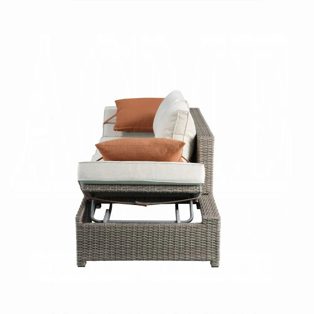 Brand New Patio Sofa W/2 Pillows & Ottoman