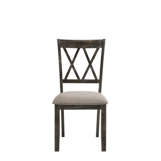 Brand New 6pc Weathered Grey Dining Set