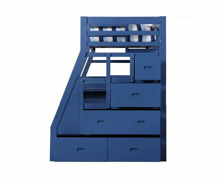 Brand New Navy Blue Twin Loft Bed W/Storage