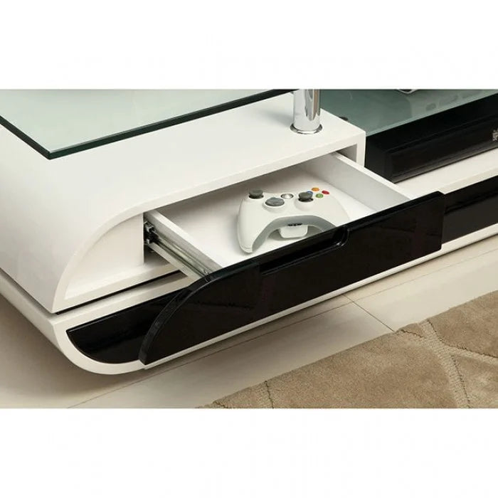 Brand New Black/White TV Stand