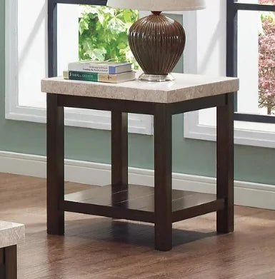 Brand New End Tables w/Real Marble Top