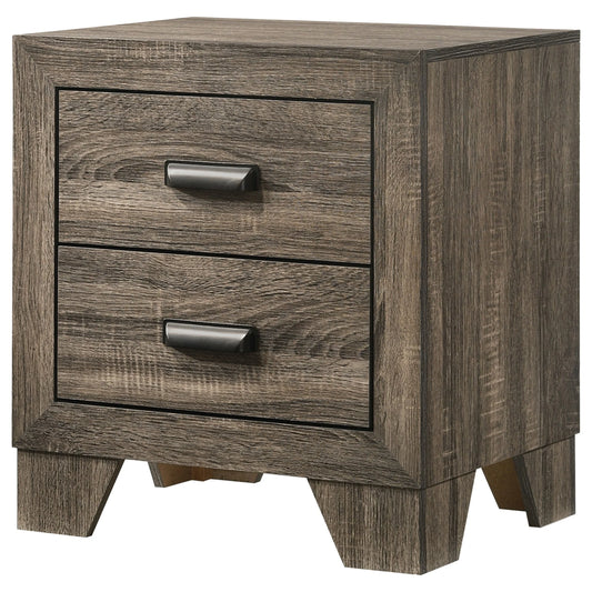 Brand New 2 Drawer Brown Nightstand