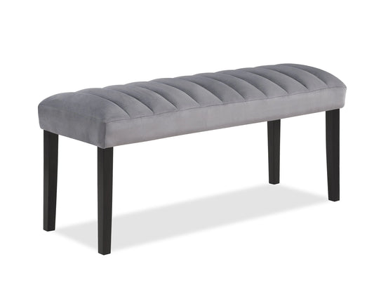 Brand New Upholstered Dining Bench with Channel-Tufting