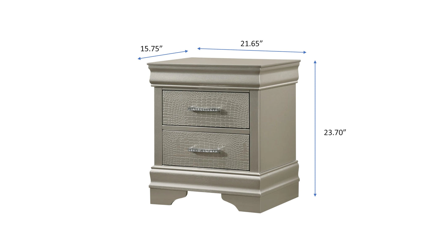 Brand New 4pc Bedroom Set (4 Sizes)