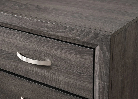Brand New Grey 6 Drawer Dresser (Optional Mirror)
