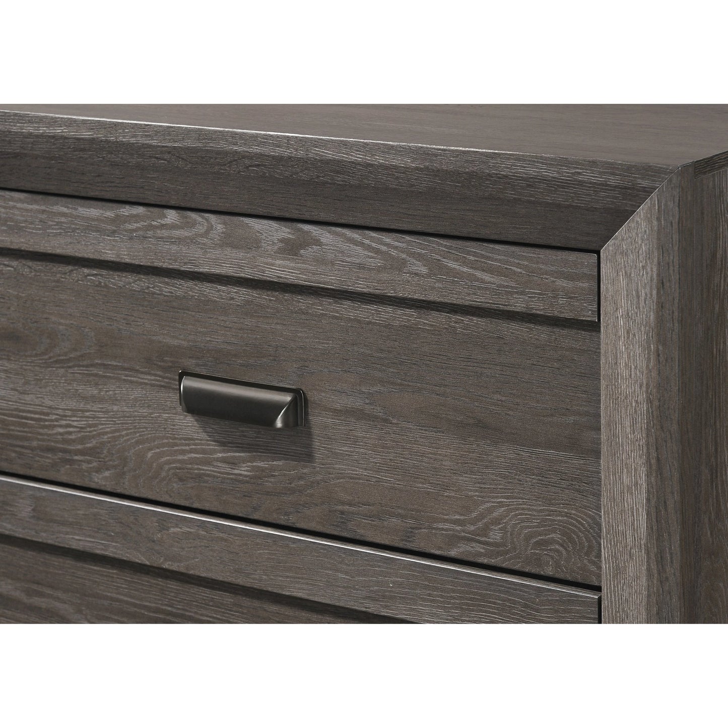 Brand New Grey/Brown 4pc Bedroom Set (3 Sizes)