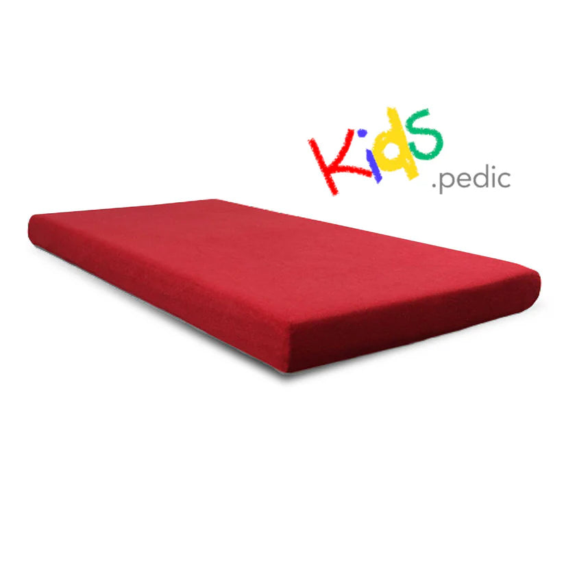 Brand New Kids Pedic 5" Red Memory Foam Mattress