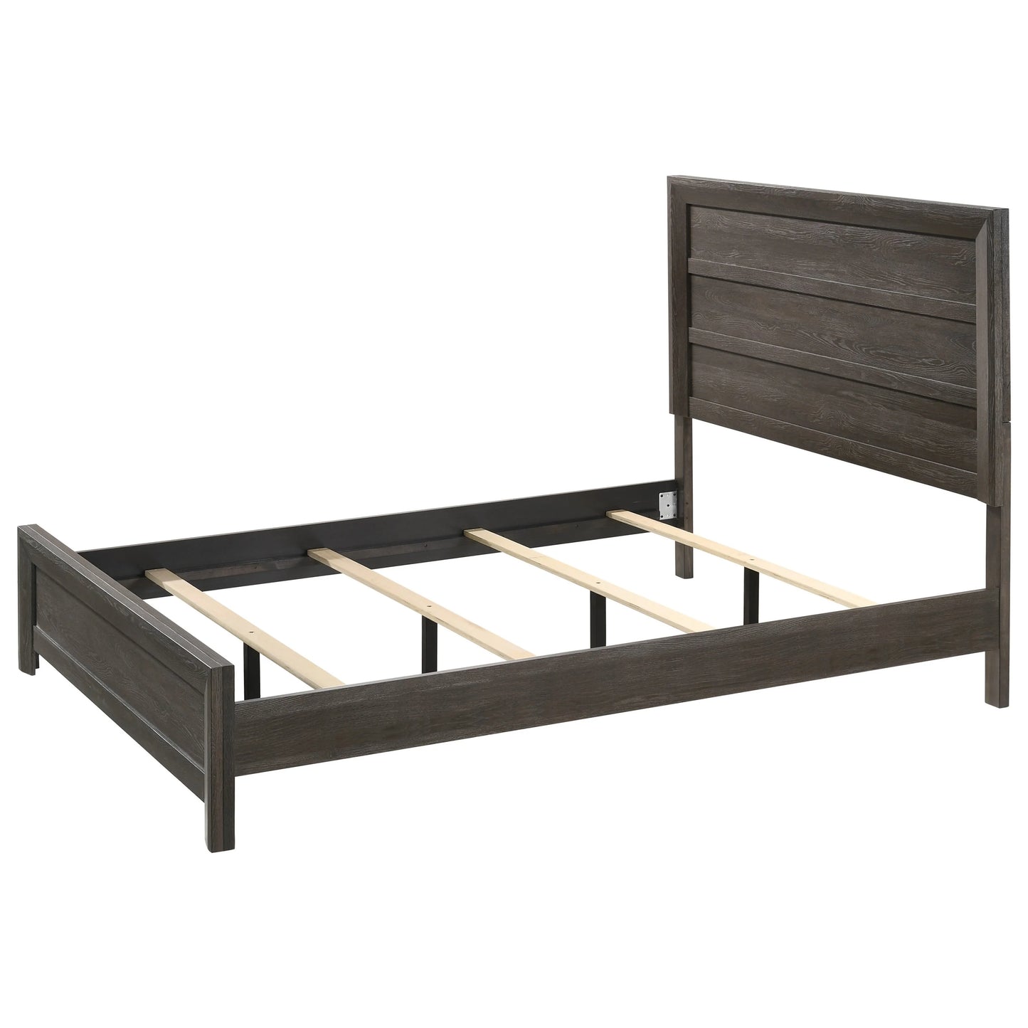 Brand New Grey/Brown 4pc Bedroom Set (3 Sizes)