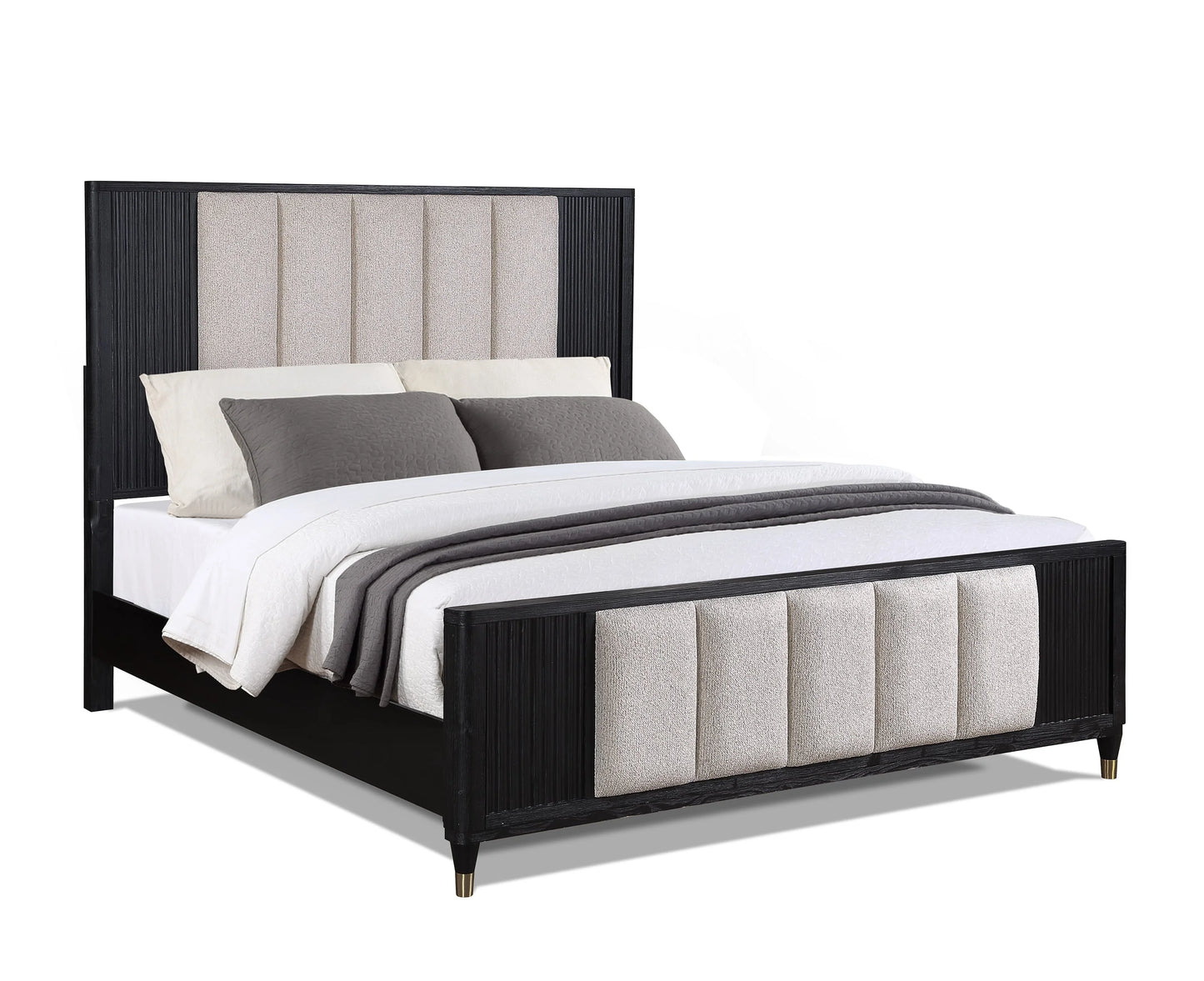 Brand New Black 4pc Bedroom Set (Queen or King)