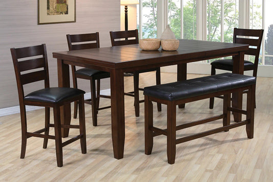 Brand New Espresso Counter Height Dining Set (2 options)
