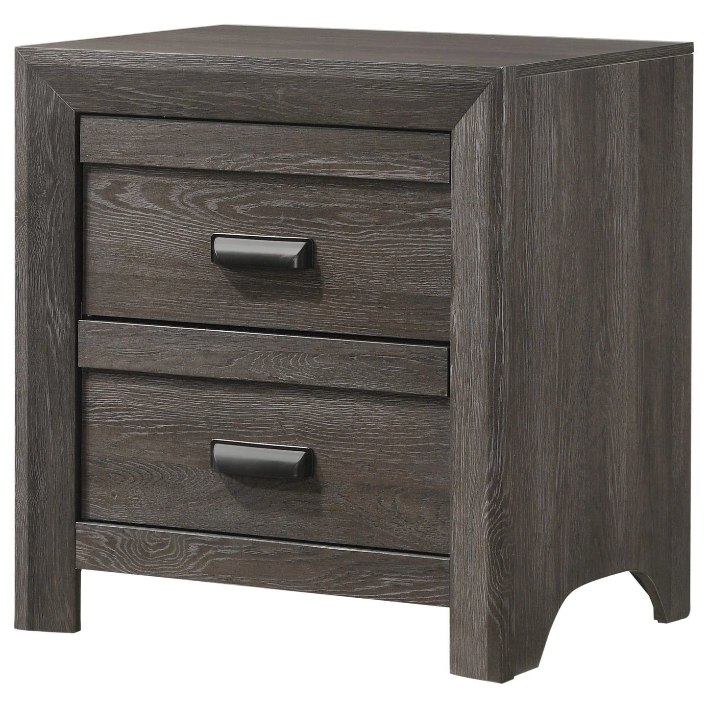 Brand New Grey/Brown 4pc Bedroom Set (3 Sizes)
