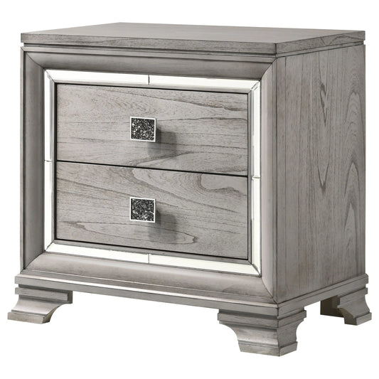 Light Grey Nightstand