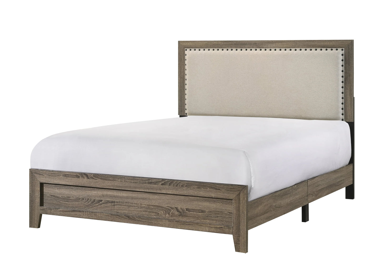 Brand New Brown/Grey 4pc Bedroom Set (4 Sizes)
