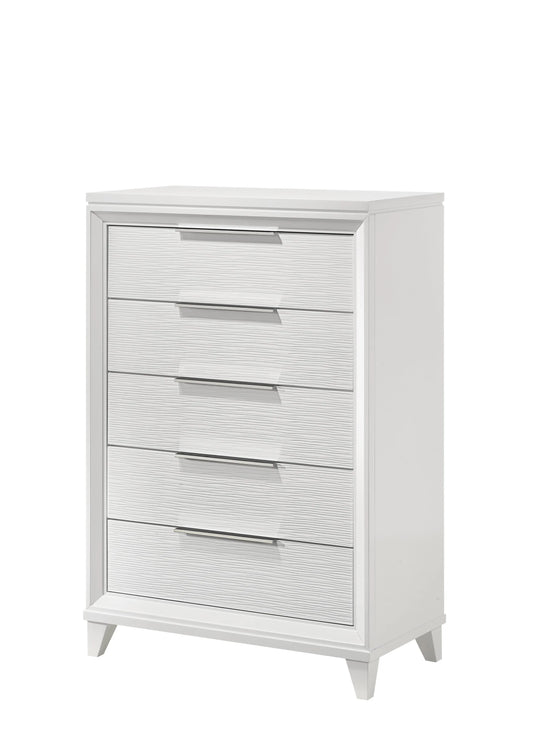 Brand New White Tall Chest