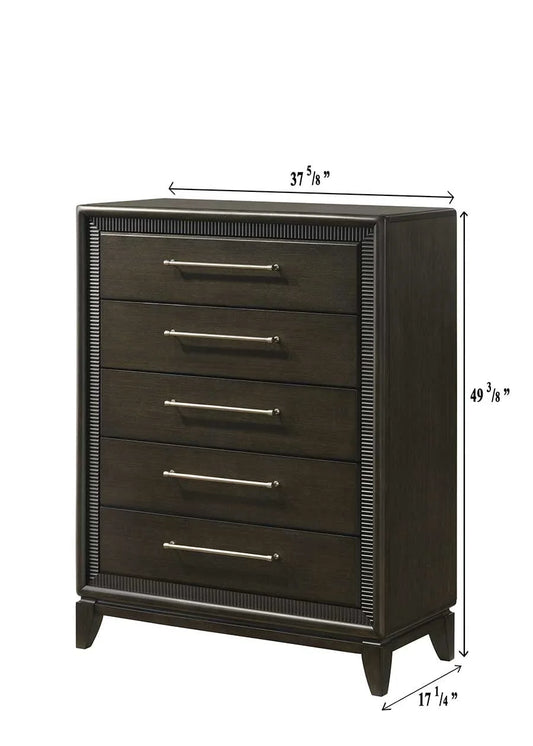 Brand New Brown Tall Chest