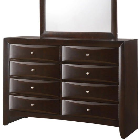 Brand New Dark Cherry Dresser (Optional Mirror)