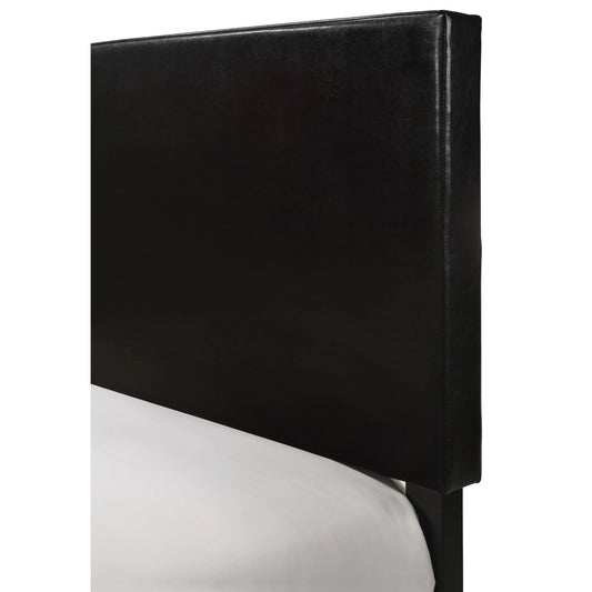 Brand New Black Faux Leather Bed (All Sizes)