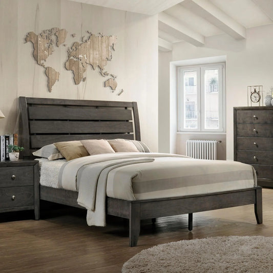 Brand New Grey Bed (4 Sizes)