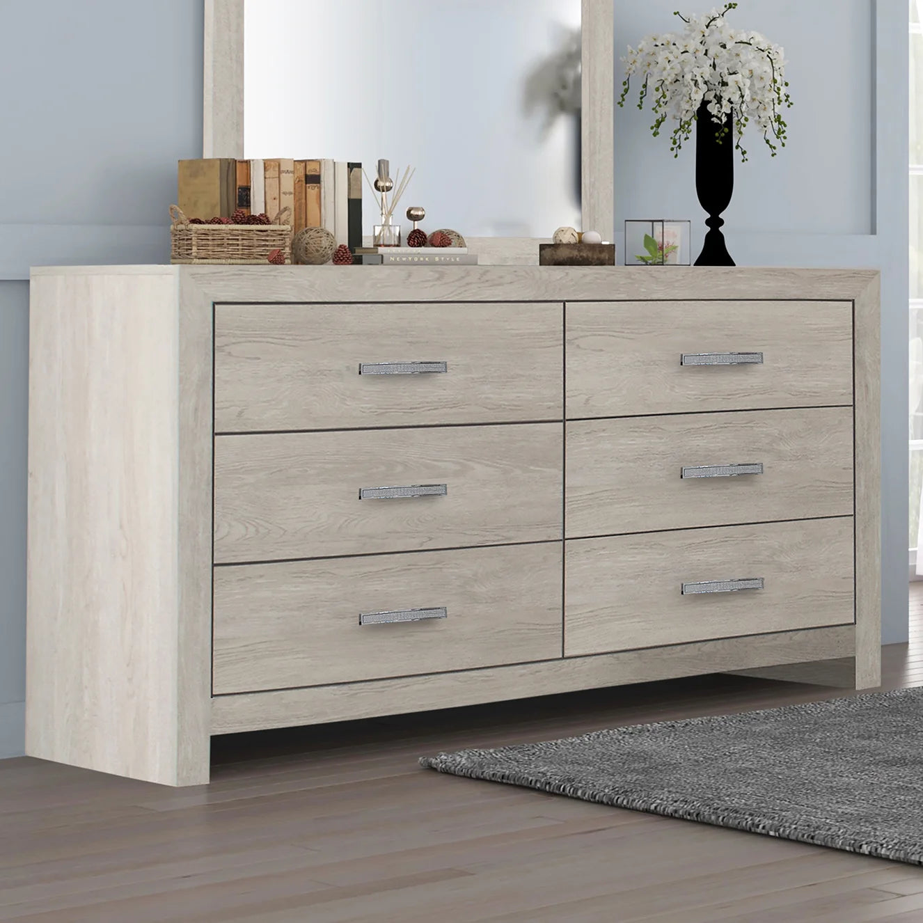 Brand New 6 Drawer Dresser w/Optional Mirror