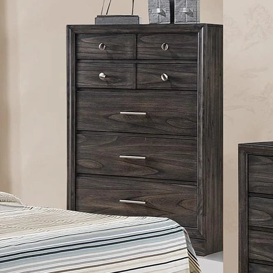 Brand New Grey Tall Chest