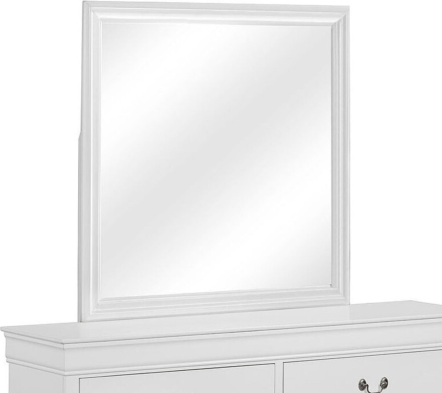 Brand New White 4pc Bedroom Set (4 Sizes)