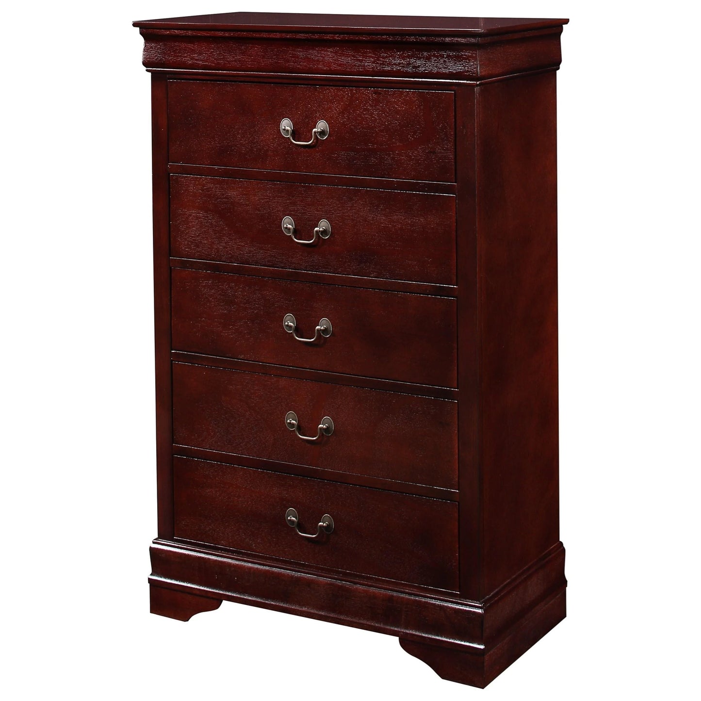 Brand New 5 Drawer Cherry Tall Chest