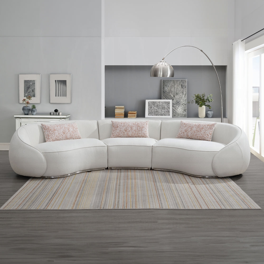 Brand New Sectional Sofa W/3 Pillows